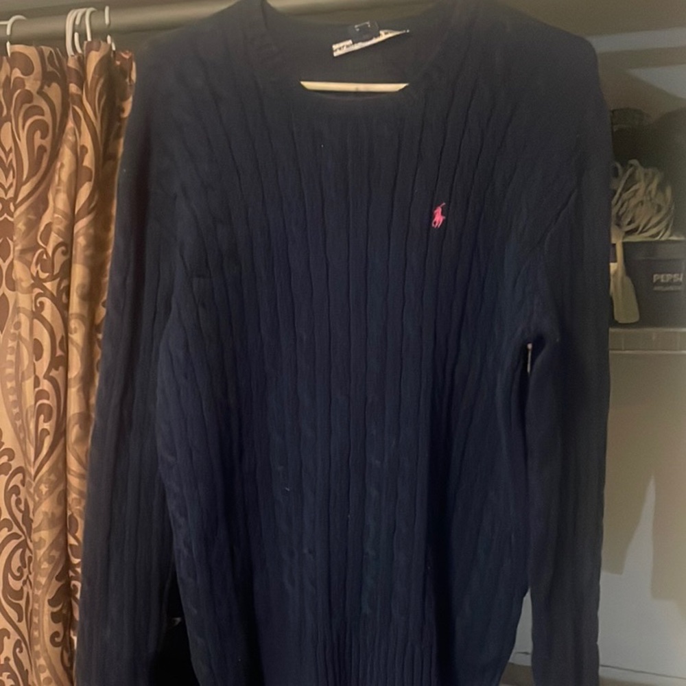 COPY - Womens Navy Blue Sweater. Large like new